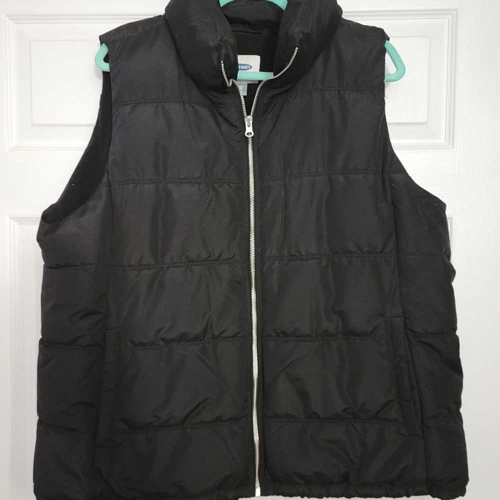 Old Navy Black puffer XXL